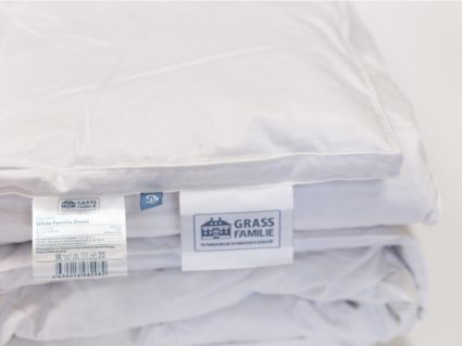 Одеяло German Grass White Familie Down теплое 140х205