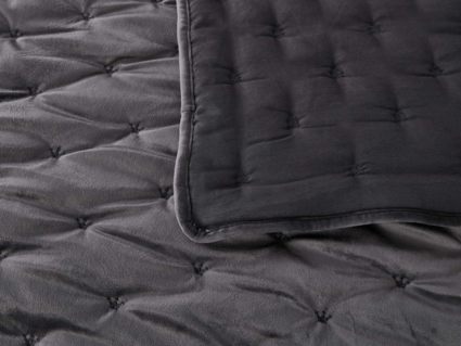 Покрывало Софи де Марко Лея (антрацит) 240х260