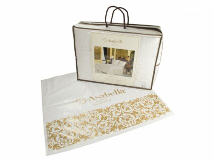 Комплект постельного белья Асабелла с двумя летними одеялами 2179-2OSP Семейный