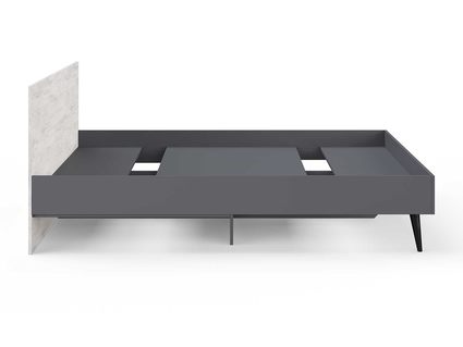 Кровать Сонум Ines Ясмунд + серый 160х200