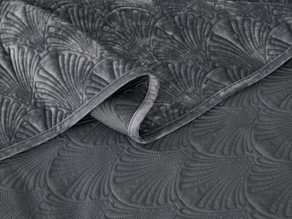 Покрывало Софи де Марко Розалин (серое) 240х260