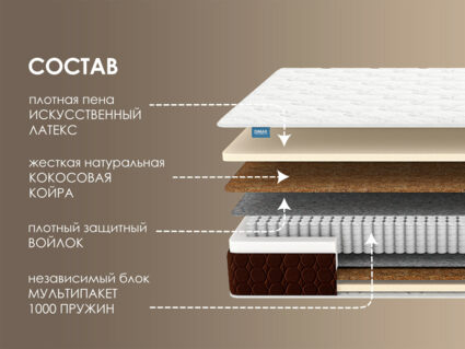 Матрас Димакс Мега дабл 38