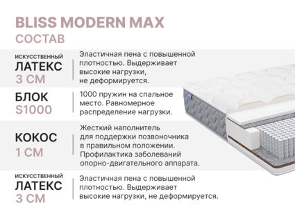 Матрас Димакс Bliss Modern max 180х195