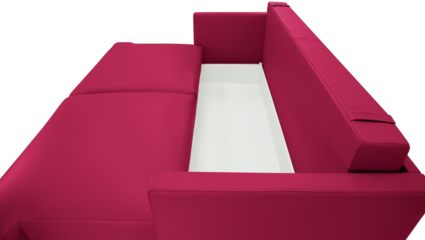 Диван Фиеста Мебель Ибица велюр Vivaldi 36 темно-розовый