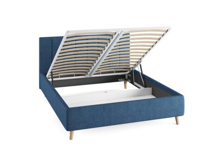 Кровать Сонум Alma Рогожка Песочная (с подъемным механизмом) 200х190