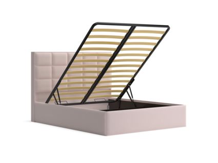 Кровать Lonax Адель велюр Dolly-2 (с подъемным механизмом) 120х200