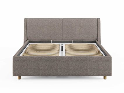 Кровать Сонум Barcelona Кашемир Бежевый (с подъемным механизмом)