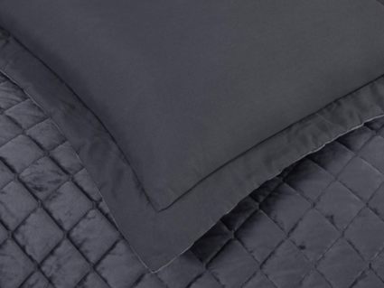 Покрывало Софи де Марко Натаниэль (антрацит) 160х220