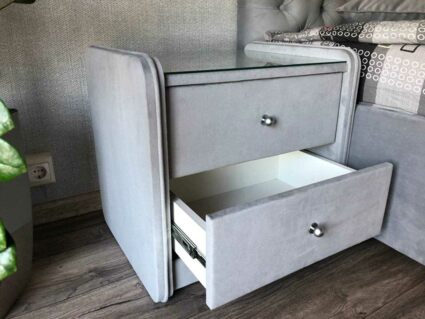 Тумба Димакс Сандрига велюр Velutto 19 уцененная