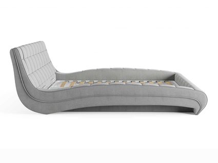 Кровать Сонум Milano Экокожа Белая 80х200