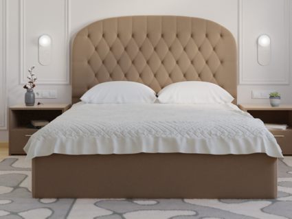 Кровать Lonax Венеция велюр Dolly-17 (с основанием) 180х190