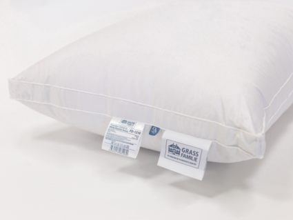 Подушка German Grass White Familie Down упругая 50х70