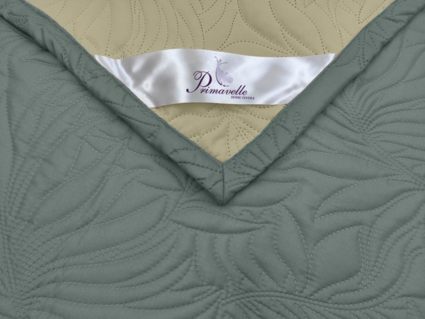 Покрывало Primavelle Arti Листья графит 210х230