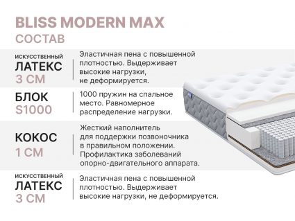 Матрас Димакс Bliss Modern max уцененный 90х190