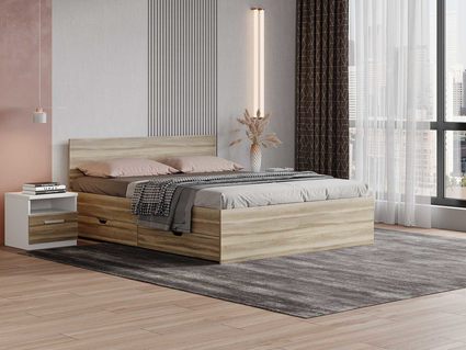 Кровать Сонум Mariana Ясень Анкор 140х190