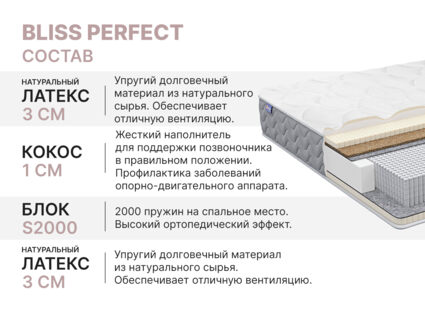 Матрас Димакс Bliss Perfect 120х180