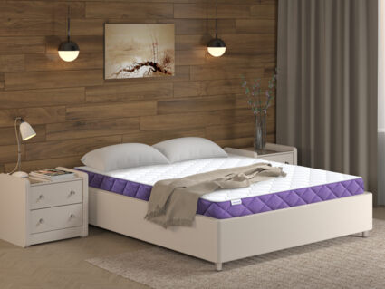 Кровать Димакс Риос + матрас Базилик Фреш 21 Кокос Массаж 160х200