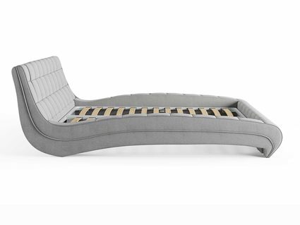 Кровать Сонум Milano Экокожа Белая 80х200