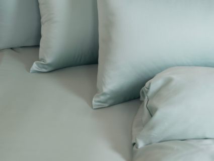 Простыня German Grass Sea Wave Brilliant Grass на резинке 200х200