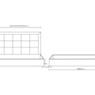 Кровать Димакс Испаньола Шоколад 140х190