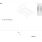 Кровать Димакс Лероса Нуар с подъемным механизмом 180х200