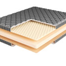 Матрас BeautyRoll Roll Foam Hard 14 Massage Latex Lux 120х190