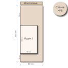 Кровать Mr.Mattress Site Box экокожа White 90х190